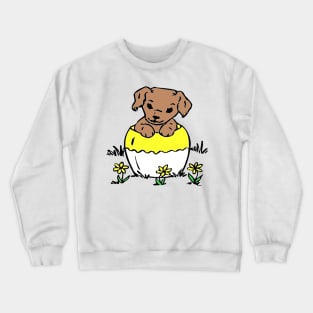 Loving Playful Dog Crewneck Sweatshirt